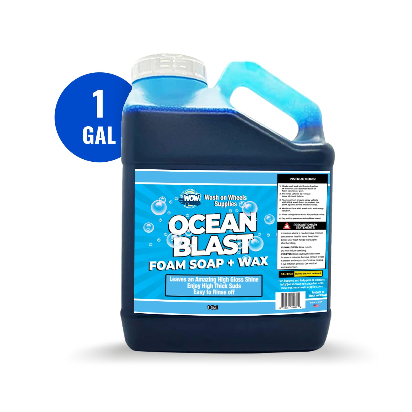 Ocean Blast Foam Soap