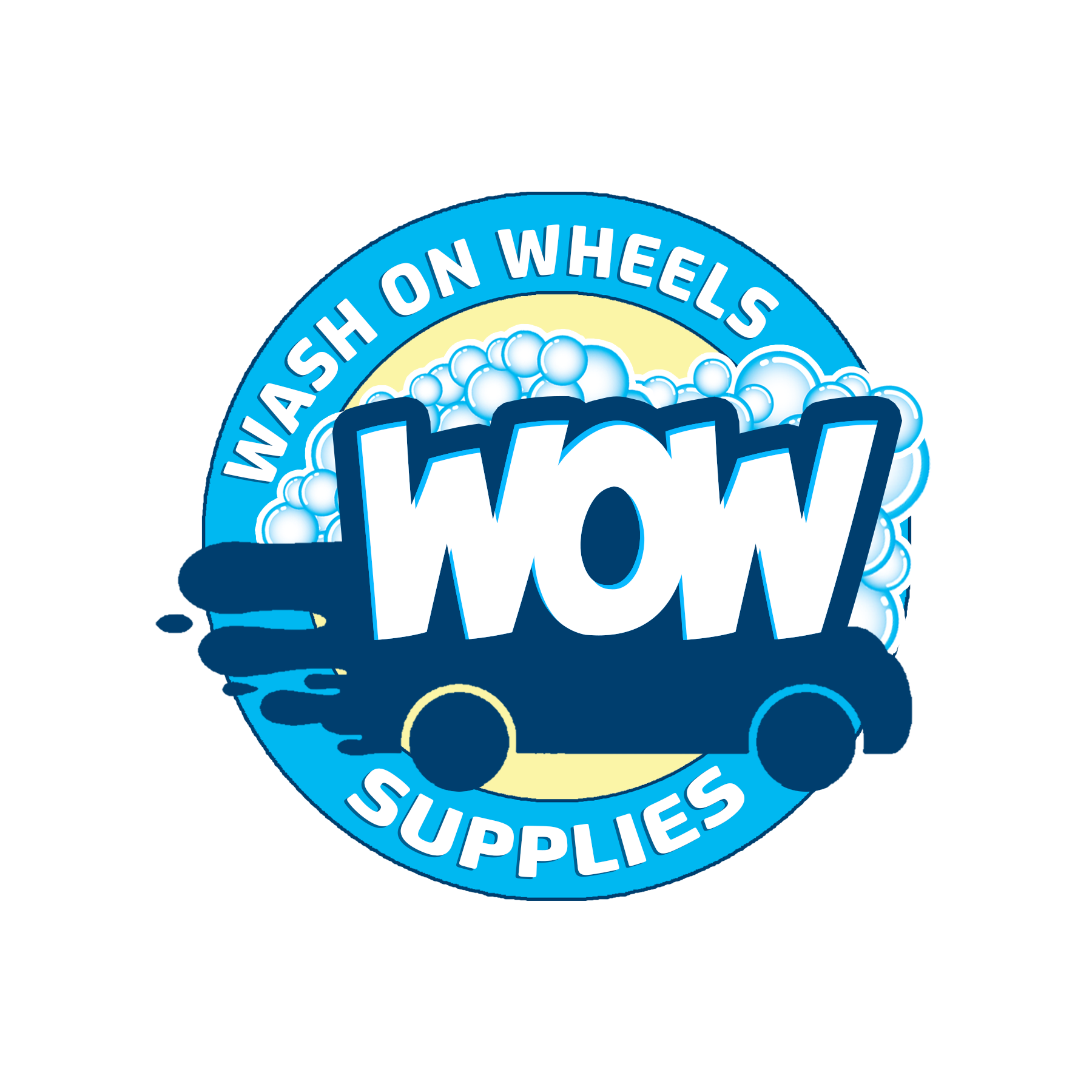 Wash on Wheels – Foam Cannon Soap + Wax, Car Wash Soap, Easy to Rinse Off Car Shampoo, Must-Have Car Exterior Care Products, Bubble Gum Foam Soap
