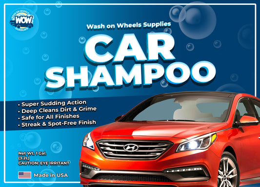 Regular Car Shampoo - Wash on Wheels Supplies